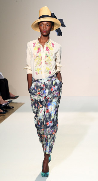 London Fashion Week: Nicole Farhi Spring Summer 2009 London Fashion Week: Nicole Farhi Spring Summer 2009
