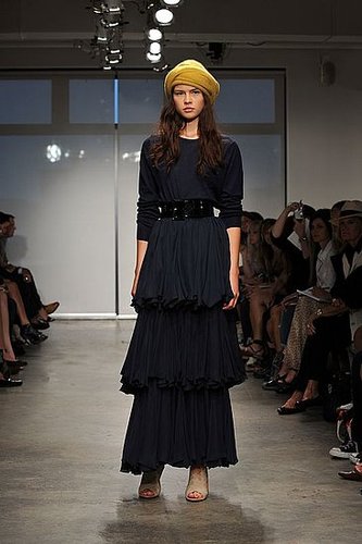 New York Spring 2009 Trend Reports: Black Day Dresses New York Spring 2009 Trend Reports: Black Day Dresses