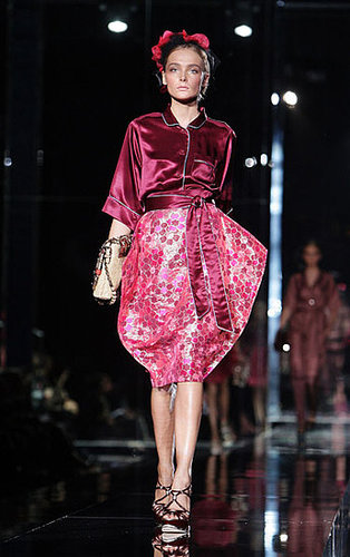 Milan Fashion Week: Dolce and Gabbana Spring 2009 Milan Fashion Week: Dolce and Gabbana Spring 2009