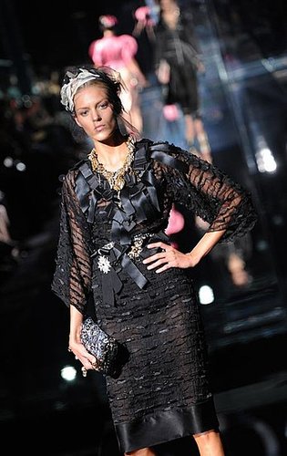 Milan Fashion Week: Dolce and Gabbana Spring 2009 Milan Fashion Week: Dolce and Gabbana Spring 2009