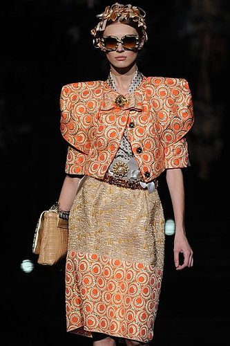 Milan Fashion Week: Dolce and Gabbana Spring 2009 Milan Fashion Week: Dolce and Gabbana Spring 2009