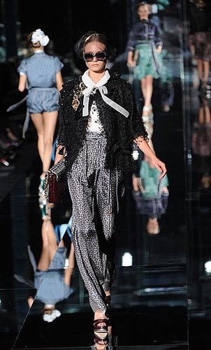 Milan Fashion Week: Dolce and Gabbana Spring 2009 Milan Fashion Week: Dolce and Gabbana Spring 2009