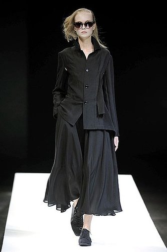 Paris Fashion Week: Yohji Yamamoto Spring 2009 Paris Fashion Week: Yohji Yamamoto Spring 2009