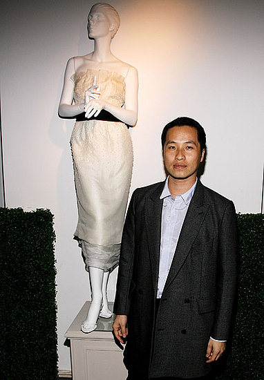 Designer Philip Lim poses by his wedding dress Designer Philip Lim poses by his wedding dress