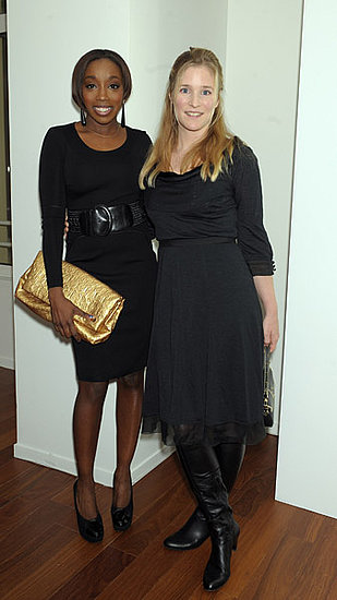 Singer Estelle, actress Natacha Regnier