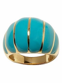 Women's Apparel: Enamel striped ring: jewelry | Banana Republic