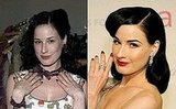 Dita Von Teese without makeup