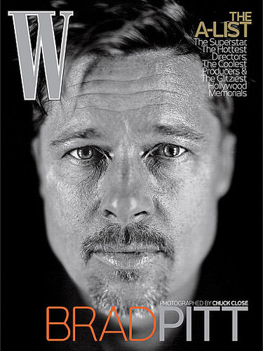 Brad on the Cover of W