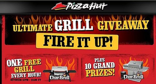 Pizza Hut's Giving Away Grills Every Hour