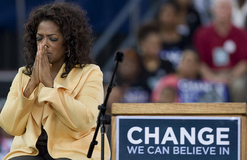 Oprah Doesn't Get an Obama Bump