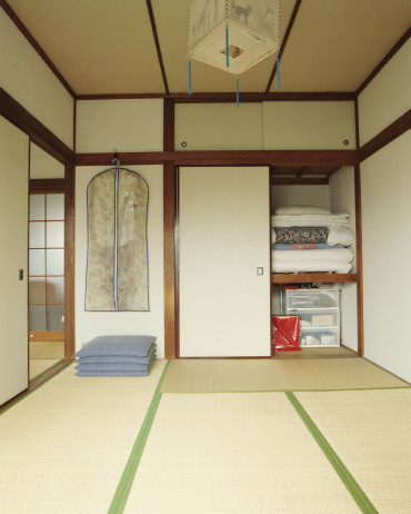 Japanese Woman Calls a Stranger's Closet Home