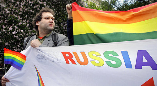 Gay Pride Celebration Defies Official Ban in Moscow