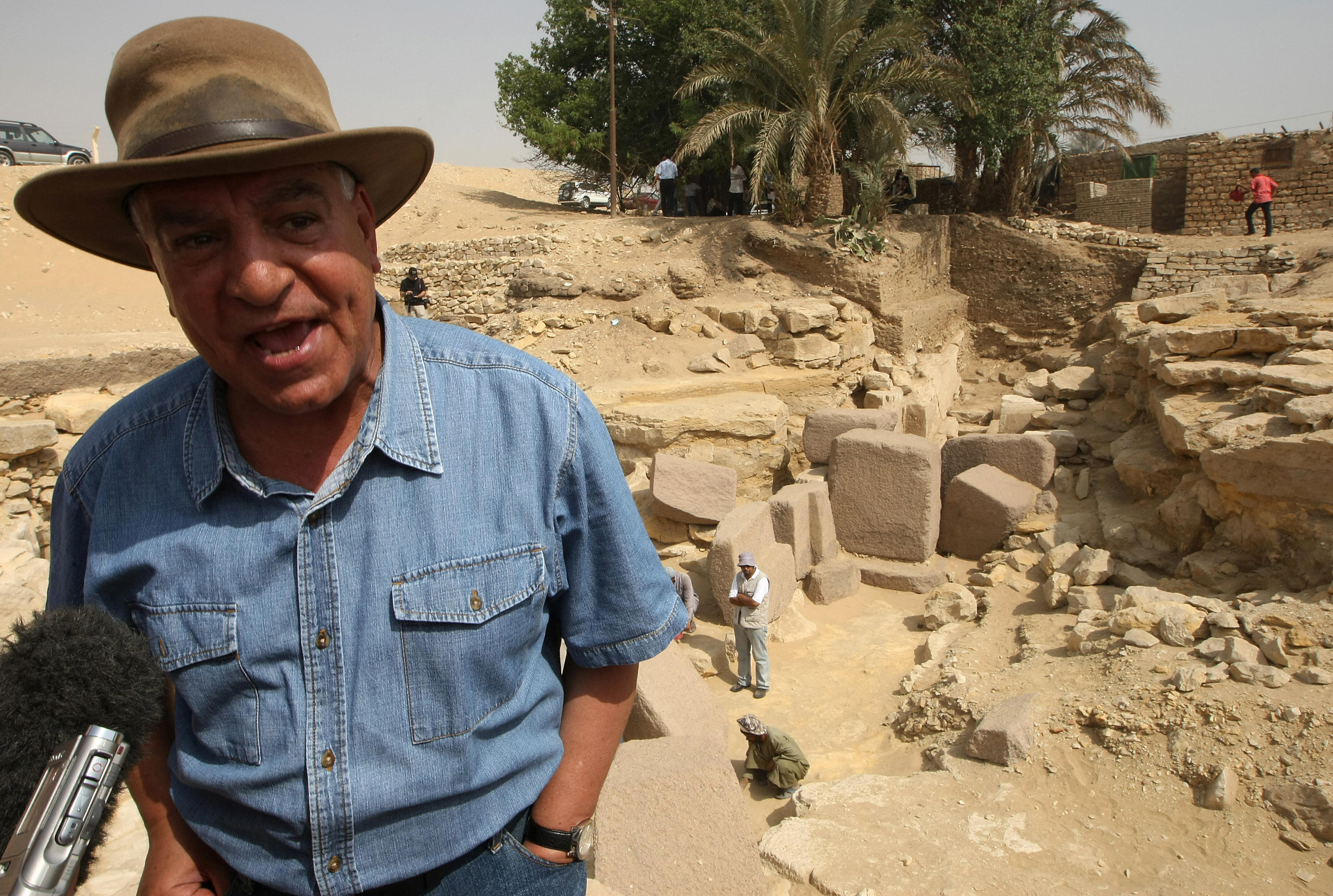 Egyptian Antiquities Council chief Zahi Hawass. Egyptian Antiquities Council chief Zahi Hawass.