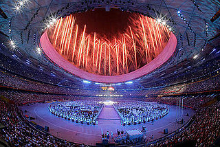 Pictures of the Opening Ceremony of the 2008 Olympics