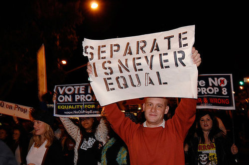 Gay Marriage Goes Down, But Not Without a Fight 