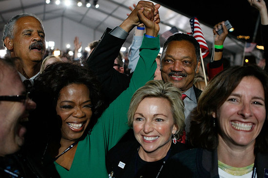 Barack Obama Supporters Party Likes It's 2008 Barack Obama Supporters Party Likes It's 2008