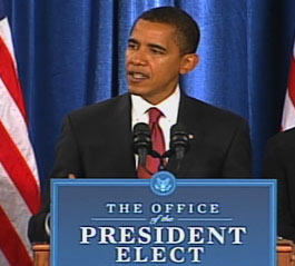 Obama Introduces His Economic Team