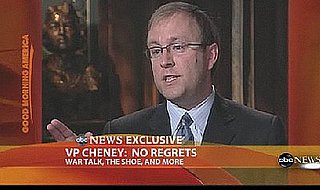 Dick Cheney Says Good Morning America!