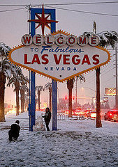 Front Page: Las Vegas Hits The Snow Jackpot Front Page: Las Vegas Hits The Snow Jackpot