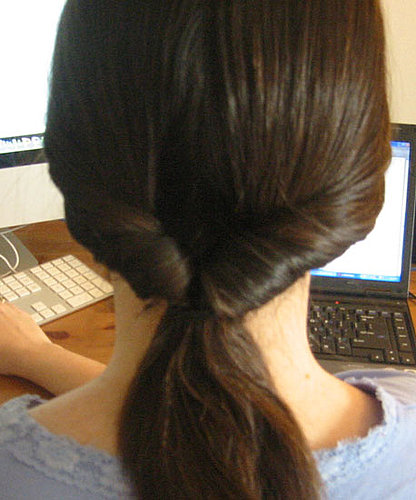 How-To: Create a Looped Ponytail in Two Minutes 