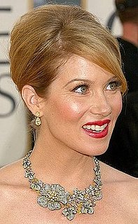 Christina Applegate at the Golden Globes