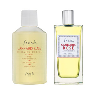 Friday Giveaway! Fresh Cannabis Rose EDP and Bath and Shower Gel