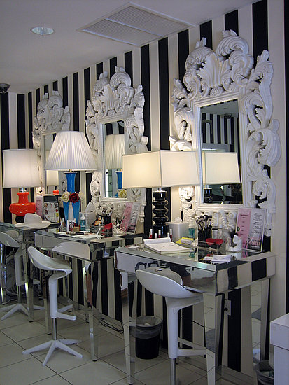 Makeup Chairs at the Boutique