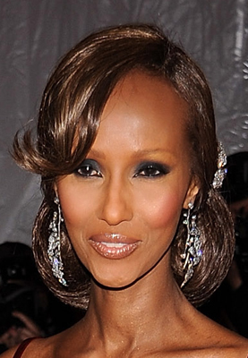 Iman at Costume Institute Gala