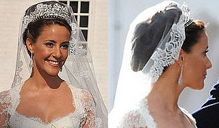 Miss Marie Cavallier Wedding Hair