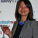 Guess who knows how to accessorize . . . with a cosmo?