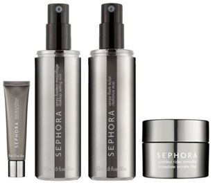 Monday Giveaway! Sephora Brand: Anti Shine Primer, Setting Mist, Radiance Mist, and Wrinkle Filler