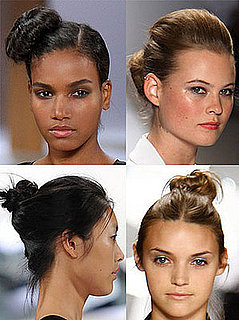 Buns on the Runway During Spring 2009 Fashion Week