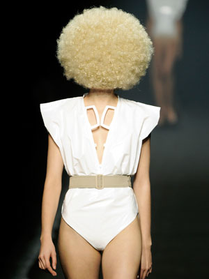 Wild and Crazy Hair at Spring 2009 Paris Fashion Week Wild and Crazy Hair at Spring 2009 Paris Fashion Week
