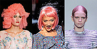 celebrities with pink hair
