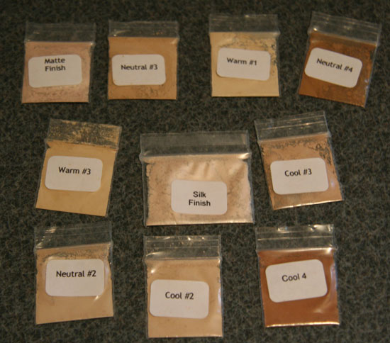 An Assortment of Mineral Makeup An Assortment of Mineral Makeup