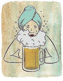 Booze It Up With a Beer Facial
