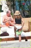 JenniFer Aniston is in white