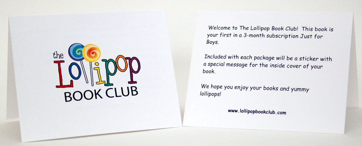 Note welcoming recipient to the club Note welcoming recipient to the club