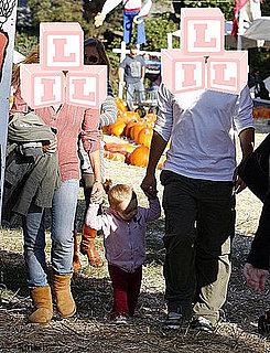 Which Celeb Parents Visit the Pumpkin Patch?