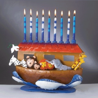 Noah's Ark Menorah Noah's Ark Menorah