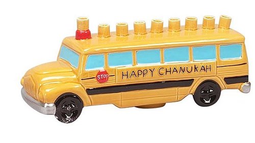 School Bus Menorah School Bus Menorah
