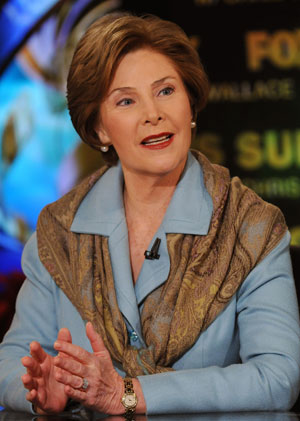 Laura Bush's Rumored Advance Looks Small Next to Hillary's