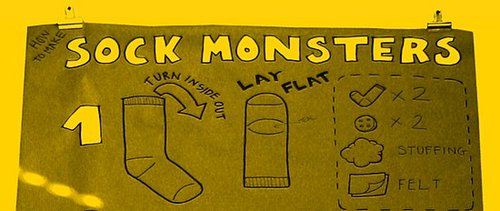 Make a Sock Monster! Make a Sock Monster!