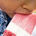 Make Red and Blue Yogurt Popsicles