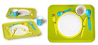Table Manners: Trays Help Keep Food on Table 