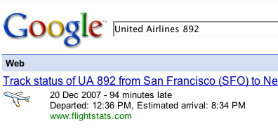 Google Your Flight