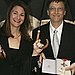Bill and Melinda Gates Combat Seattle Rain Together