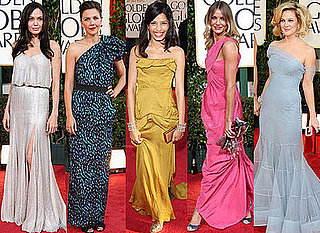 Photo Gallery Of All The Women At The Golden Globe Awards 2009, Angelina Jolie, Kate Winslet, Freida Pinto, Drew Barrymore etc