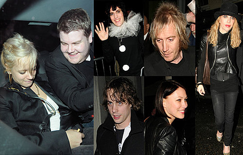 Courtney Love, Noel Fielding, Lily Allen, James Corden And Others Party After Noel's Teenage Cancer Trust Gig