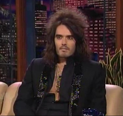 Russell Brand Meets Jay Leno
